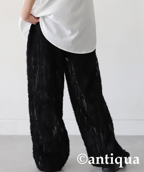 antiqua（アンティカ）の「ジャガードシアーパンツ（その他パンツ・キッズ・ブラック・150/140/160）」の11枚目の写真