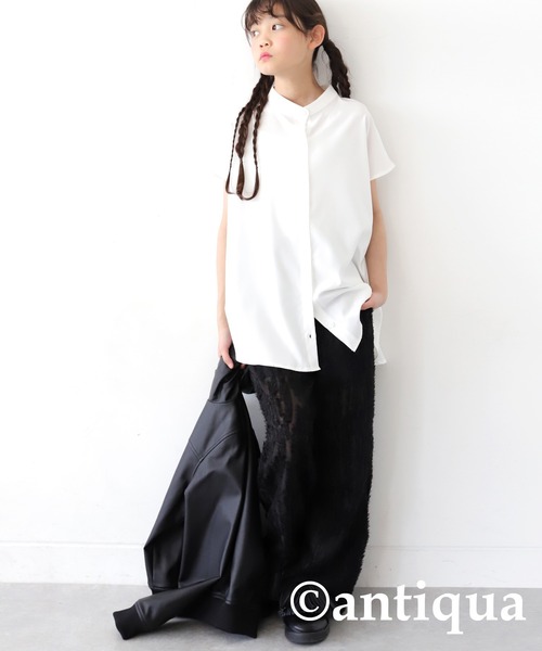 antiqua（アンティカ）の「ジャガードシアーパンツ（その他パンツ・キッズ・ブラック・150/140/160）」の12枚目の写真