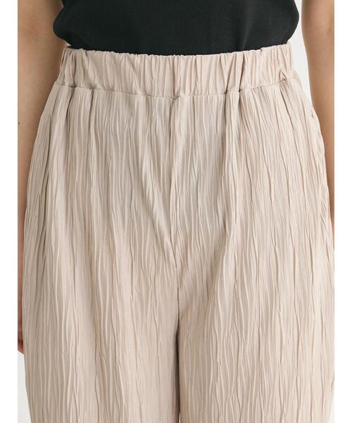 Sugar spoon（シュガースプーン）の「・SUGAR　SPOON<COOL>プリーツカットパンツ（その他パンツ・レディース・モカ/ベージュ/グレイッシュベージュ/ブラック・FREE）」の7枚目の写真