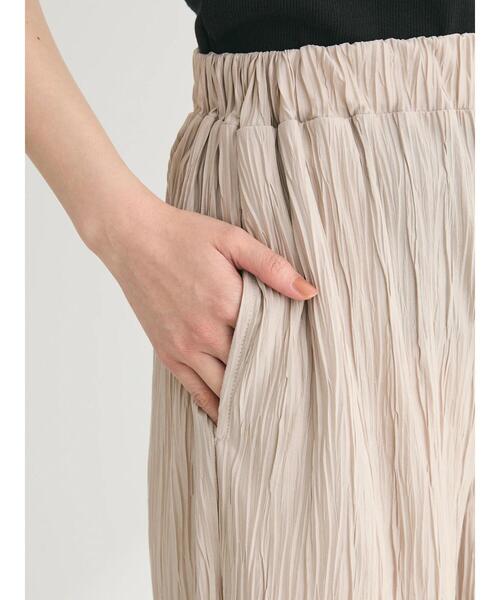Sugar spoon（シュガースプーン）の「・SUGAR　SPOON<COOL>プリーツカットパンツ（その他パンツ・レディース・モカ/ベージュ/グレイッシュベージュ/ブラック・FREE）」の8枚目の写真