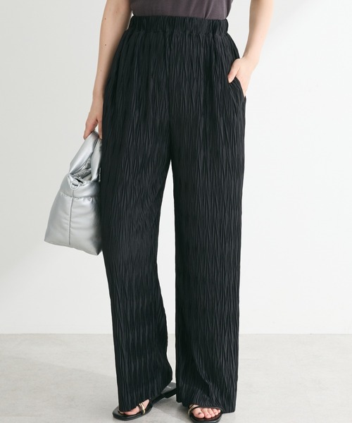 Sugar spoon（シュガースプーン）の「・SUGAR　SPOON<COOL>プリーツカットパンツ（その他パンツ・レディース・モカ/ベージュ/グレイッシュベージュ/ブラック・FREE）」の2枚目の写真