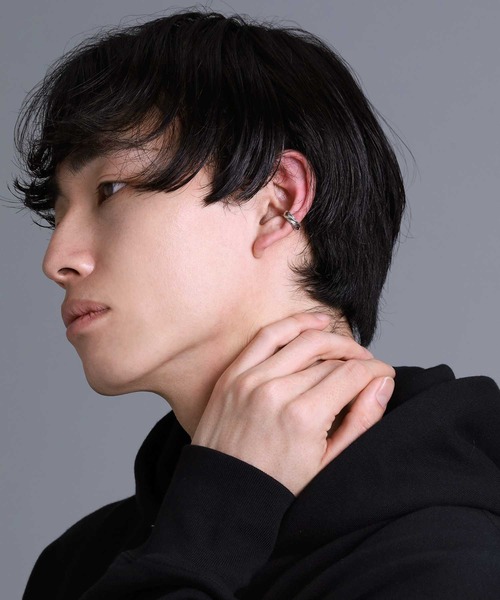 LION HEART（ライオンハート）の「LH for Gift シルバーイヤーカフ/ツイストテクスチャー/シルバー925（イヤーカフ・メンズ・シルバー・ONE SIZE）」の13枚目の写真