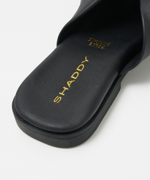 collex（コレックス）の「【WEB限定】【SHADDY/シャディー】ツイストギャザーサンダル（サンダル・レディース・ブラック/ベージュ・36/37/38）」の9枚目の写真