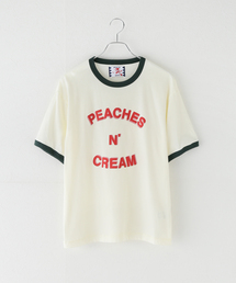 【SON OF THE CHEESE / サノバチーズ】 PEACHES N CREAM TEE：Tシャツ