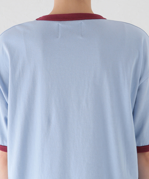 SON OF THE CHEESE(サノバチーズ)の「【SON OF THE CHEESE / サノバチーズ】 PEACHES N CREAM TEE:Tシャツ(Tシャツ/カットソー・レディース・ブルー系その他/アイボリー・MEDIUM)」の13枚目の写真