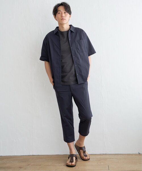 ikka(イッカ)の「【吸水速乾】GOKU楽AIRレギュラーシャツ(シャツ/ブラウス・メンズ・ブラック/オリーブ/ネイビー/ベージュ・S/M/L/XL)」の19枚目の写真