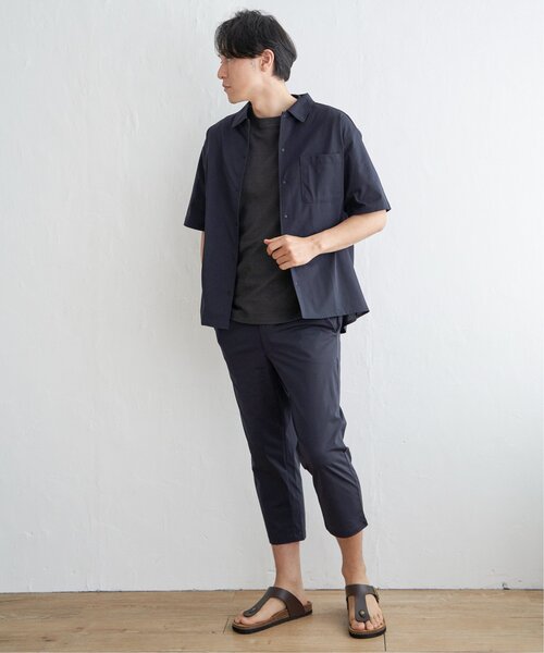 ikka(イッカ)の「【吸水速乾】GOKU楽AIRレギュラーシャツ(シャツ/ブラウス・メンズ・ブラック/オリーブ/ネイビー/ベージュ・S/M/L/XL)」の18枚目の写真