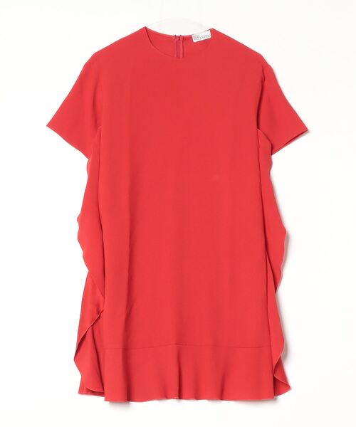 セール/ブランド古着】フリル半袖ワンピース（ワンピース）｜RED  