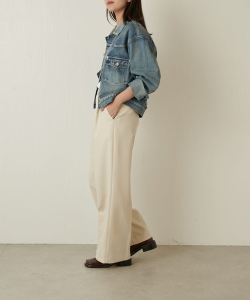 Lui's(ルイス)の「TYPE 1st デニムジャケット(ブルゾン・レディース・ブラック/ブルー・FREE)」の3枚目の写真