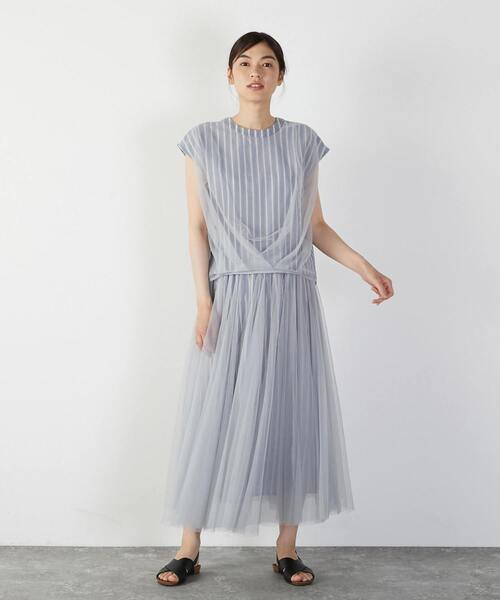 MELROSE claire（メルローズ クレール）の「チュールギャザースカート（スカート・レディース・その他1/その他2・FREE）」の11枚目の写真