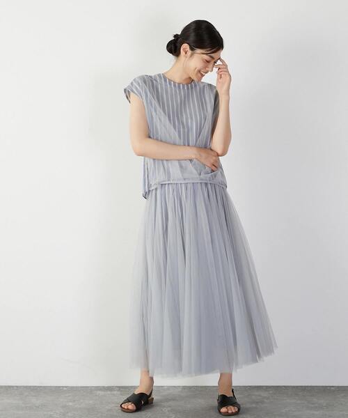 MELROSE claire（メルローズ クレール）の「チュールギャザースカート（スカート・レディース・その他1/その他2・FREE）」の17枚目の写真