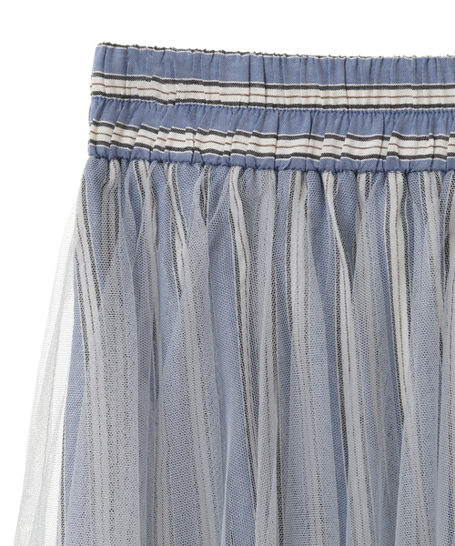 MELROSE claire（メルローズ クレール）の「チュールギャザースカート（スカート・レディース・その他1/その他2・FREE）」の20枚目の写真