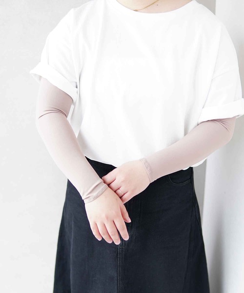 BAYBLO(ベイブロ)の「(KS)アームカバー(アームカバー・メンズ・ホワイト/ネイビー/ブラック/グレー/ブラウン・FREE)」の18枚目の写真