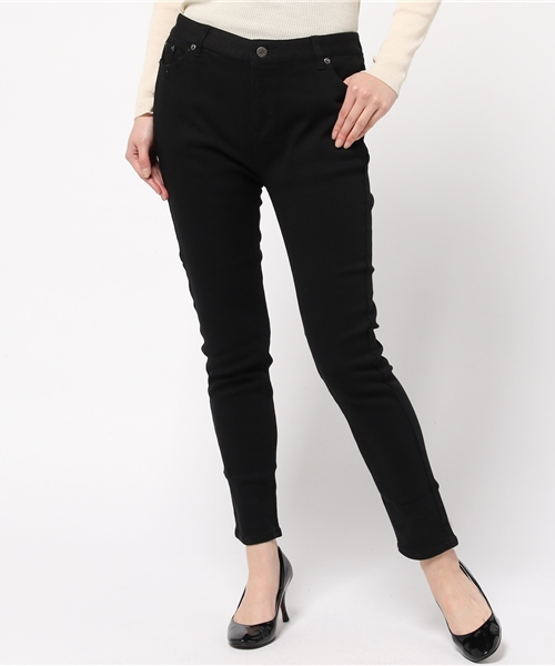 PUNYUS（プニュズ）の「デニムスキニーパンツ（デニムパンツ・レディース・ダークインディゴブルー/インディゴブルー/ブラック/ブラック系その他/ライトインディゴブルー・2/3/1/4）」の3枚目の写真