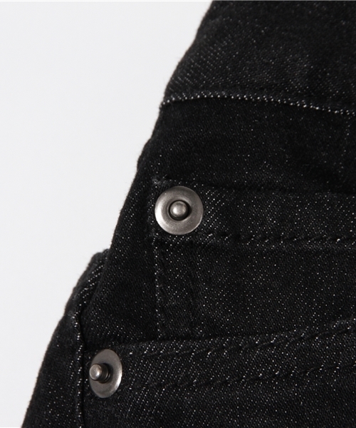 PUNYUS（プニュズ）の「デニムスキニーパンツ（デニムパンツ・レディース・ダークインディゴブルー/インディゴブルー/ブラック/ブラック系その他/ライトインディゴブルー・2/3/1/4）」の7枚目の写真