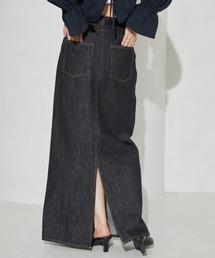 Firsthand | 【ZOZOTOWN限定】ロングデニムスカート / Iラインスリットデニムスカート(デニムスカート)