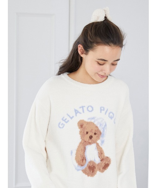 gelato pique（ジェラートピケ）の「ベアヘアクリップ（バレッタ/ヘアクリップ・レディース・ブラウン/ベージュ・FREE）」の4枚目の写真