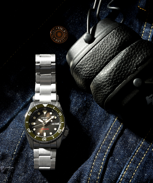 JOURNAL STANDARD（ジャーナルスタンダード）の「Web限定 SEIKO 5SPORTS Exclusive JOURNAL STANDARD unisex（アナログ腕時計・レディース・シルバー・FREE）」の9枚目の写真