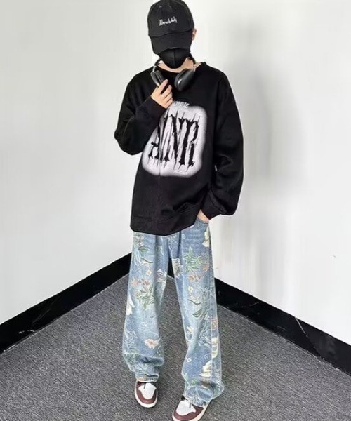B.R.U（ブル）の「花柄デニムパンツ（デニムパンツ・メンズ・ブルー・LARGE/MEDIUM）」の11枚目の写真