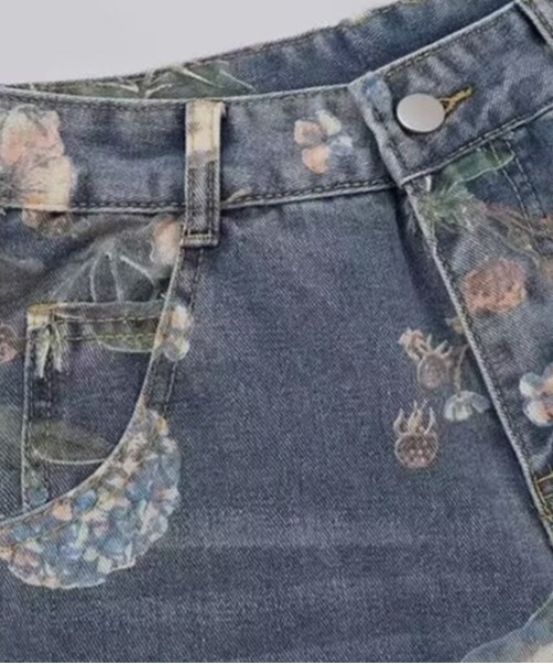 B.R.U（ブル）の「花柄デニムパンツ（デニムパンツ・メンズ・ブルー・LARGE/MEDIUM）」の12枚目の写真