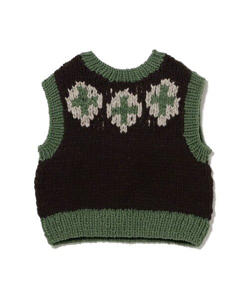 BEAMS BOY(ビームスボーイ)の「maturely / バルキー ベスト(ベスト・レディース・オリーブ/ネイビー・ONE SIZE)」の20枚目の写真