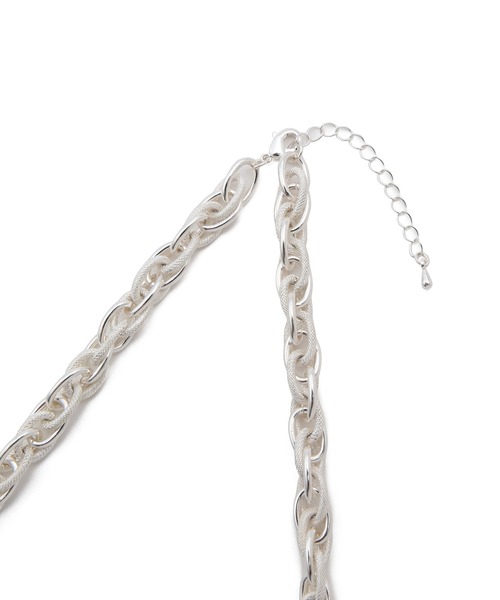 VIS(ビス)の「CASUAL ミックスメッキチェーンネックレス(ネックレス・レディース・シルバー/ゴールド・FREE)」の6枚目の写真