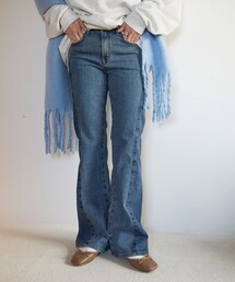 FREAK'S STORE | SOMETHING/サムシング LISA FLARE BI-COLOR/リサフレア バイカラー(デニムパンツ)