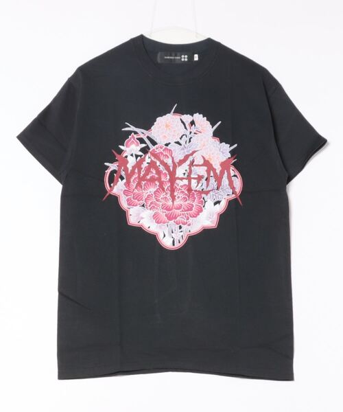 SAMURAI CORE(サムライコア)の「★SAMURAI CORE x MAYHEM★Graphic Design T(Tシャツ/カットソー・メンズ・ホワイト/ブラック・MEDIUM/LARGE)」の2枚目の写真