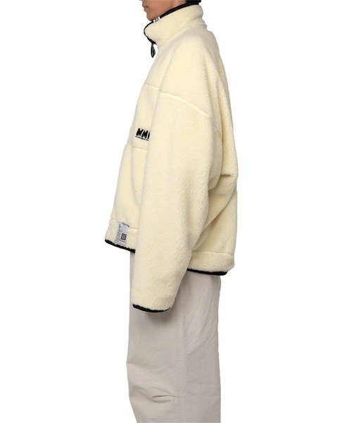 Maison MIHARA YASUHIRO(メゾンミハラヤスヒロ)の「Wide Back Boa Jacket(その他アウター・メンズ・ブラック/ホワイト・48/46/44)」の5枚目の写真