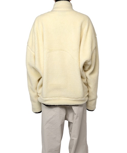 Maison MIHARA YASUHIRO(メゾンミハラヤスヒロ)の「Wide Back Boa Jacket(その他アウター・メンズ・ブラック/ホワイト・48/46/44)」の6枚目の写真