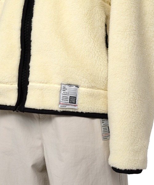 Maison MIHARA YASUHIRO(メゾンミハラヤスヒロ)の「Wide Back Boa Jacket(その他アウター・メンズ・ブラック/ホワイト・48/46/44)」の9枚目の写真