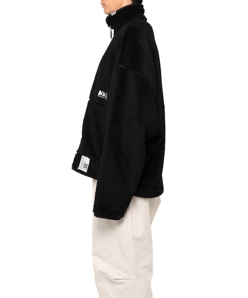 Maison MIHARA YASUHIRO(メゾンミハラヤスヒロ)の「Wide Back Boa Jacket(その他アウター・メンズ・ブラック/ホワイト・48/46/44)」の13枚目の写真