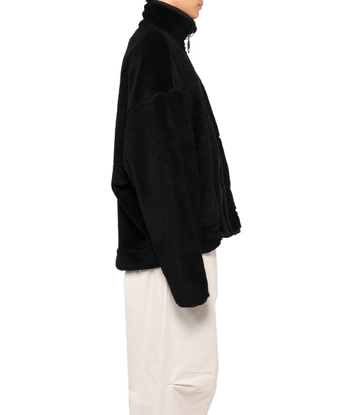 Maison MIHARA YASUHIRO(メゾンミハラヤスヒロ)の「Wide Back Boa Jacket(その他アウター・メンズ・ブラック/ホワイト・48/46/44)」の15枚目の写真