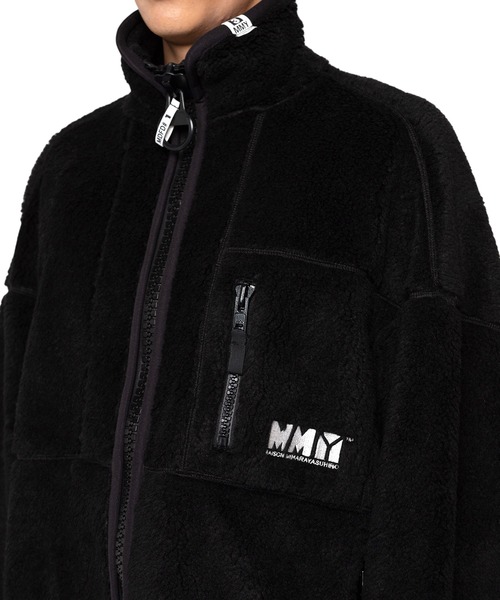 Maison MIHARA YASUHIRO(メゾンミハラヤスヒロ)の「Wide Back Boa Jacket(その他アウター・メンズ・ブラック/ホワイト・48/46/44)」の16枚目の写真