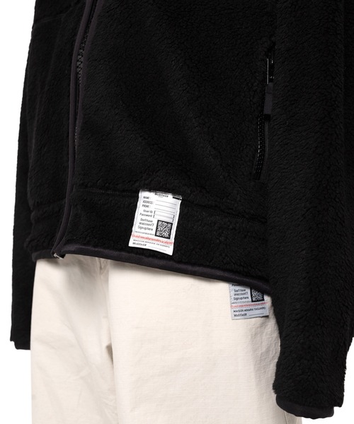 Maison MIHARA YASUHIRO(メゾンミハラヤスヒロ)の「Wide Back Boa Jacket(その他アウター・メンズ・ブラック/ホワイト・48/46/44)」の17枚目の写真
