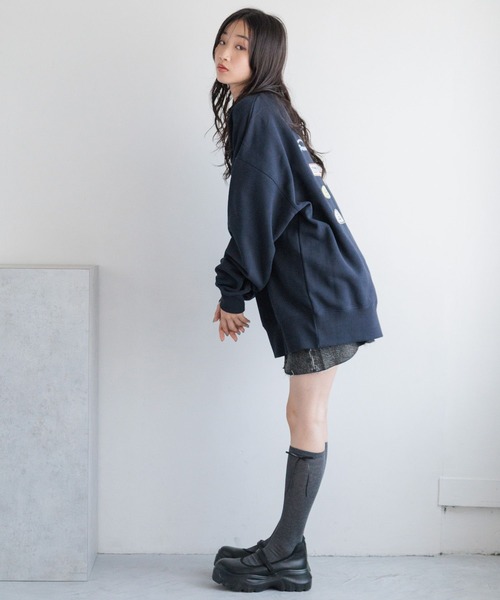 LOWRYS FARM(ローリーズファーム)の「CONE/ミニSK 131363(デニムスカート・レディース・ブラック/ブルー・MEDIUM/LARGE)」の12枚目の写真