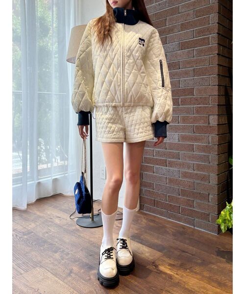 EVRIS（エヴリス）の「キルティングポケットショルダーBAG（ショルダーバッグ・レディース・ブルー/ブラック/ピンク・FREE）」の22枚目の写真