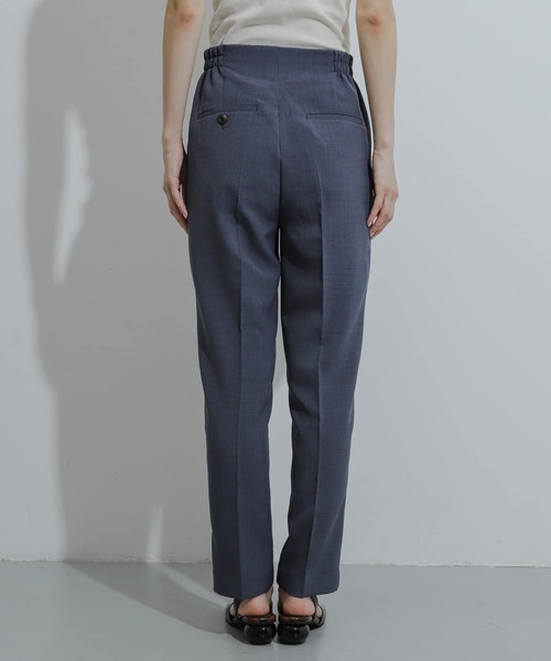 SENSE OF PLACE by URBAN RESEARCH(センスオブプレイスバイアーバンリサーチ)の「『UR TECH DRYLUXE』リネンライクテーパードパンツ(その他パンツ・レディース・ライトベージュ/ブラック/ネイビー・SMALL/MEDIUM/LARGE)」の22枚目の写真