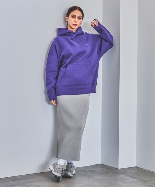 HEREIAM（ヘレイアム）の「【HEREIAM】スポーティーリブスカート2.0（スカート・レディース・グレー/ブラック/レッド/ダークブラウン/セージグリーン・MEDIUM/SMALL）」の14枚目の写真