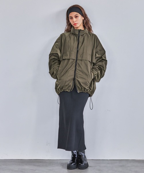 HEREIAM（ヘレイアム）の「【HEREIAM】スポーティーリブスカート2.0（スカート・レディース・グレー/ブラック/レッド/ダークブラウン/セージグリーン・MEDIUM/SMALL）」の20枚目の写真