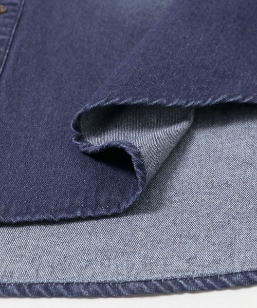 ITEMS URBANRESEARCH（アイテムズ アーバンリサーチ）の「デニムシャツ（シャツ/ブラウス・レディース・インディゴブルー/ライトブルー・FREE）」の5枚目の写真