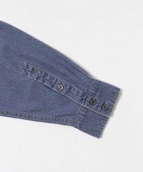 ITEMS URBANRESEARCH（アイテムズ アーバンリサーチ）の「デニムシャツ（シャツ/ブラウス・レディース・インディゴブルー/ライトブルー・FREE）」の4枚目の写真