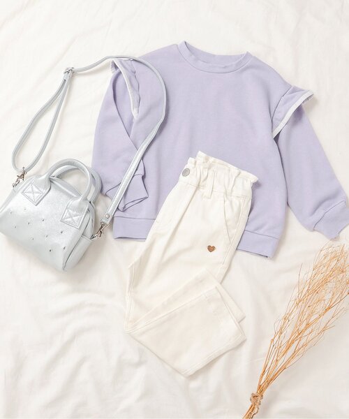 apres les cours（アプレレクール）の「ミニボストンポシェット（ショルダーバッグ・キッズ・シルバー/ブラック・FREE）」の15枚目の写真