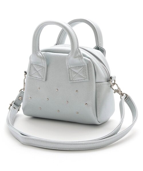 apres les cours（アプレレクール）の「ミニボストンポシェット（ショルダーバッグ・キッズ・シルバー/ブラック・FREE）」の19枚目の写真