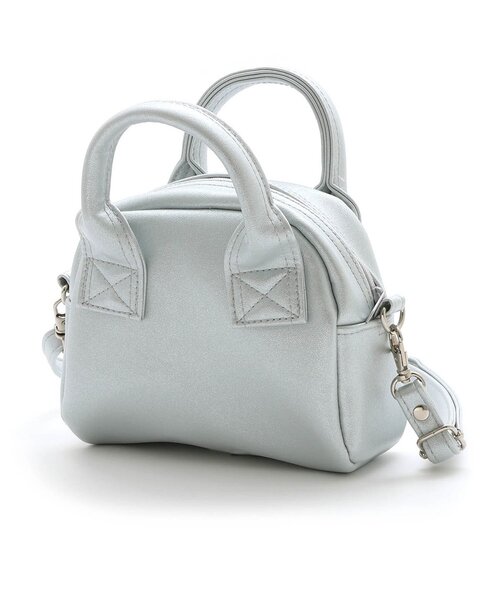 apres les cours（アプレレクール）の「ミニボストンポシェット（ショルダーバッグ・キッズ・シルバー/ブラック・FREE）」の11枚目の写真