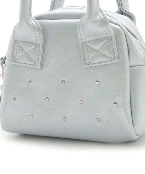 apres les cours（アプレレクール）の「ミニボストンポシェット（ショルダーバッグ・キッズ・シルバー/ブラック・FREE）」の13枚目の写真