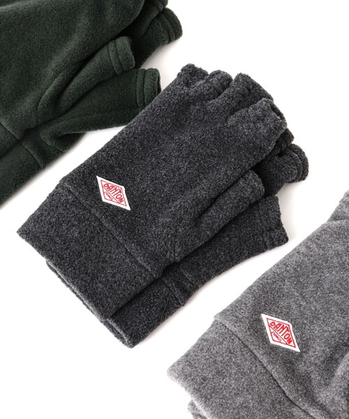 DANTON(ダントン)の「【DANTON/ダントン】FLEECE GLOVES DT-H0305 FLEECE(手袋・メンズ・グレー/ダークグリーン/チャコールグレー/ブラック/アイボリー・FREE)」の3枚目の写真