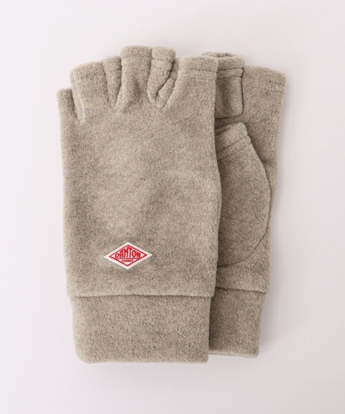 DANTON(ダントン)の「【DANTON/ダントン】FLEECE GLOVES DT-H0305 FLEECE(手袋・メンズ・グレー/ダークグリーン/チャコールグレー/ブラック/アイボリー・FREE)」の2枚目の写真