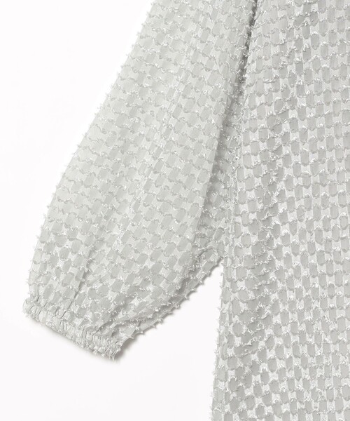 B:MING by BEAMS（ビーミングバイビームス）の「ジャカード シャツ ワンピース（S～M）（シャツワンピース・レディース・ブラック/ライトグレー・MEDIUM/SMALL）」の13枚目の写真