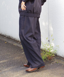 WHIMSIC | 【UNISEX/2サイズ展開/SETUP対応】ピンストライプスラックス(その他パンツ)